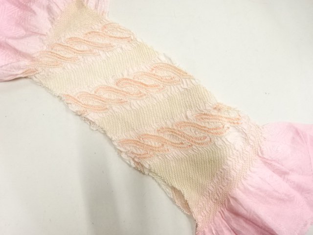 正絹　絞り　帯揚げ